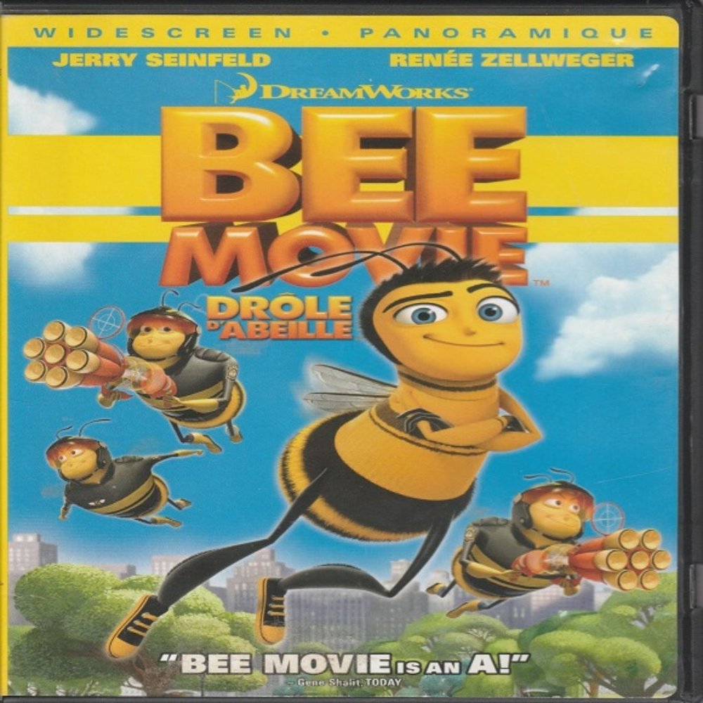 Bee Movie - 2007 Animated Kids Movie Starring Jerry Seinfeld & Rene Zellweger